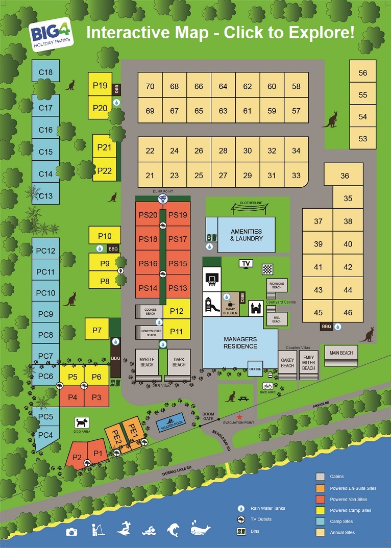 Interactive Park Map