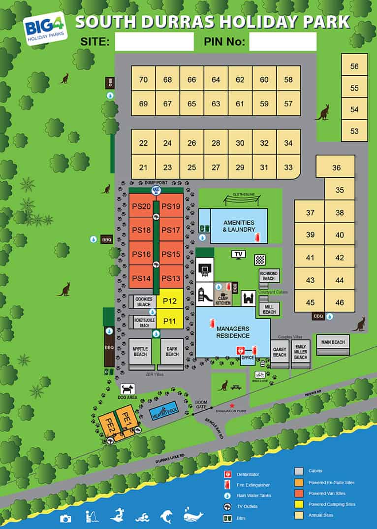 Interactive Park Map